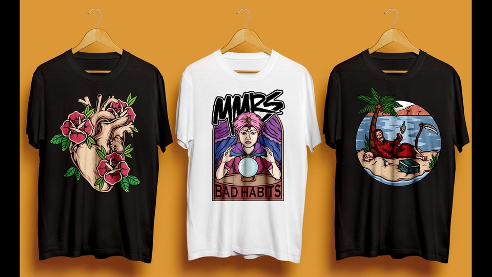 Kaos dengan Desain Eksklusif