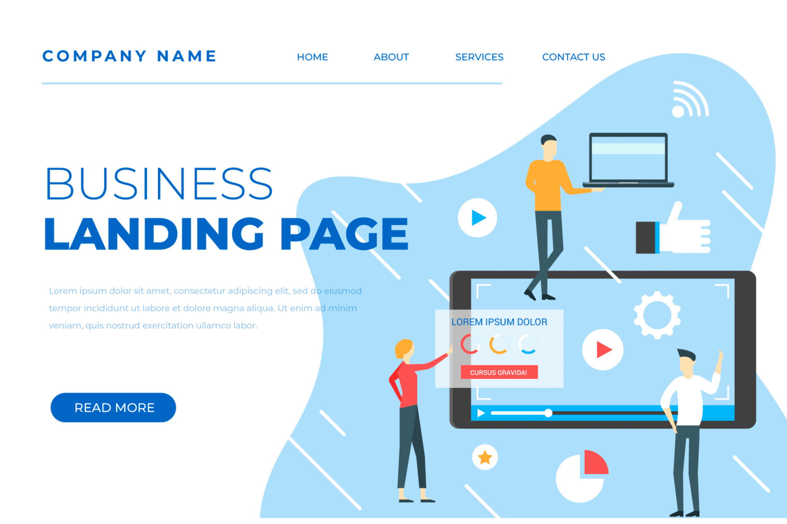 website profil perusahaan