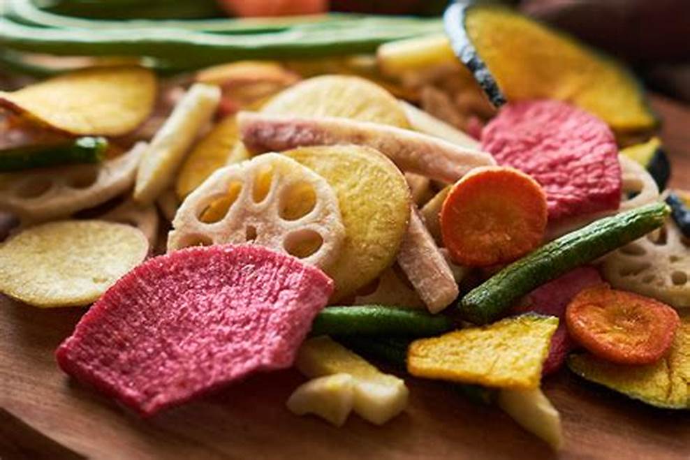 olahan sayur dengan vacuum frying