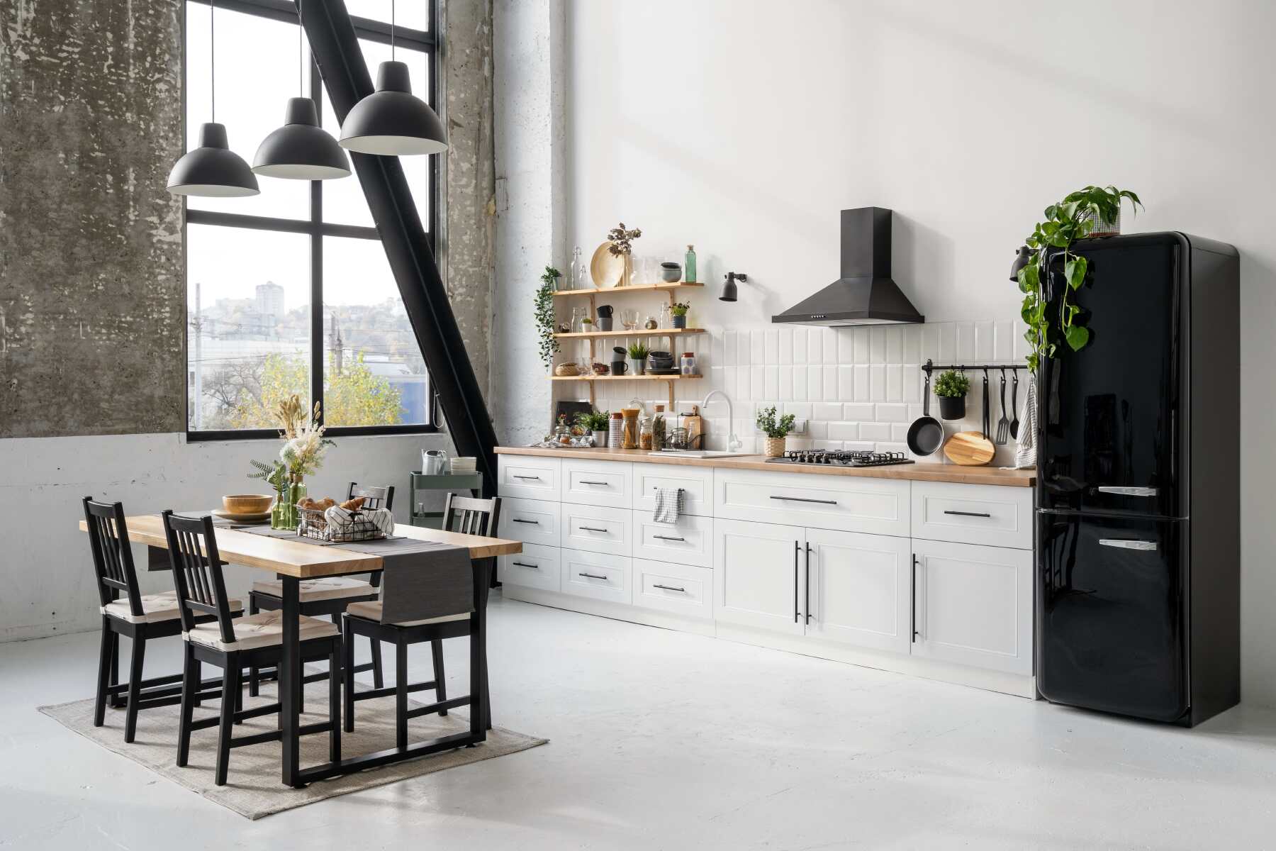 Pengaturan sistem ventilasi dapur