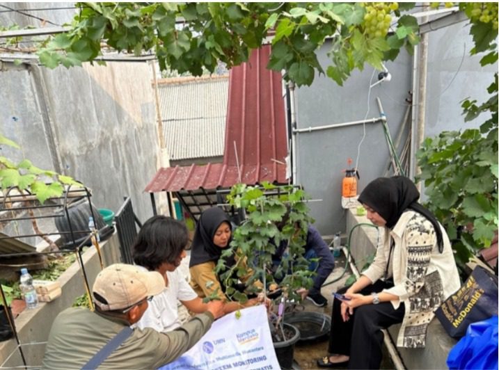 Integrasi Cocomesh dalam Kegiatan UKM Kampus Hijau