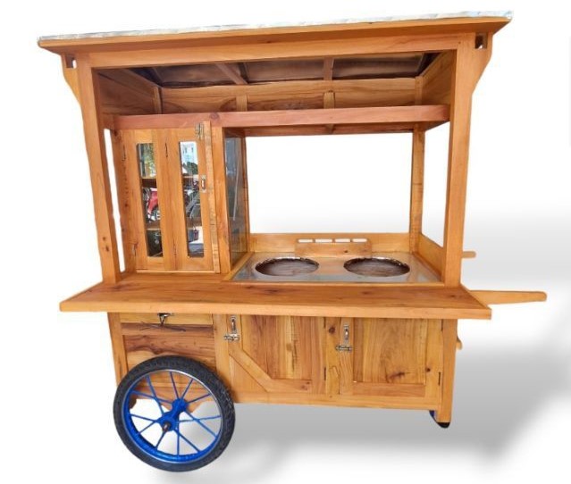 peralatan bakso gerobak kaki lima