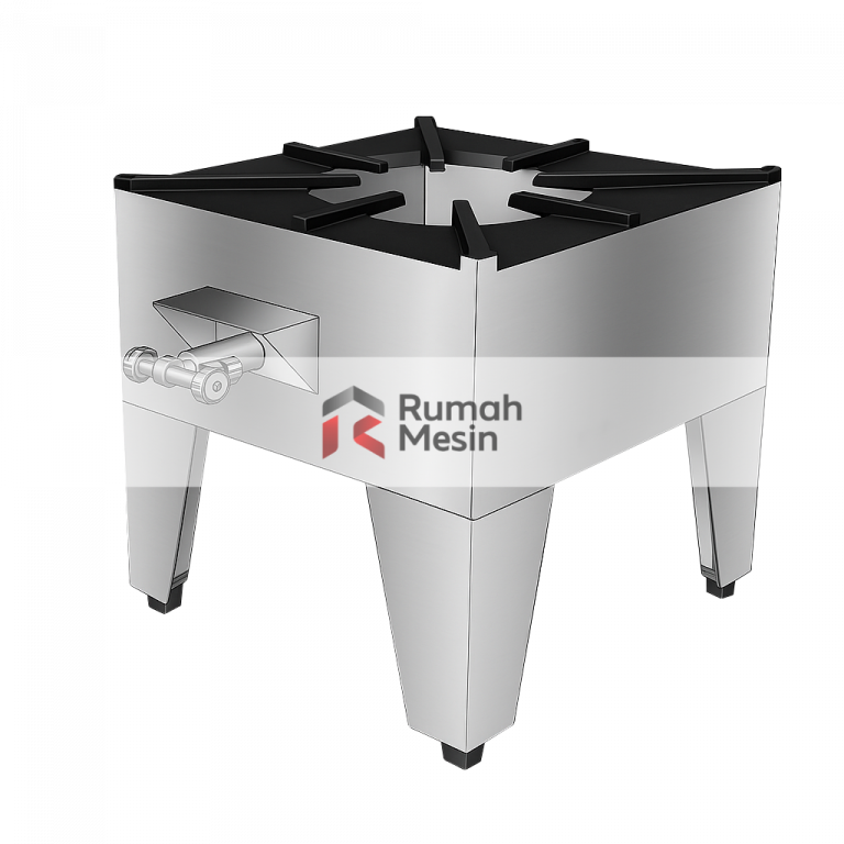 Komponen utama kompor industri