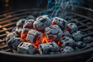 easy method to start charcoal briquettes