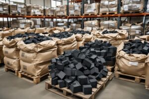 Bulk Odorless Coconut Charcoal Cubes Supplier