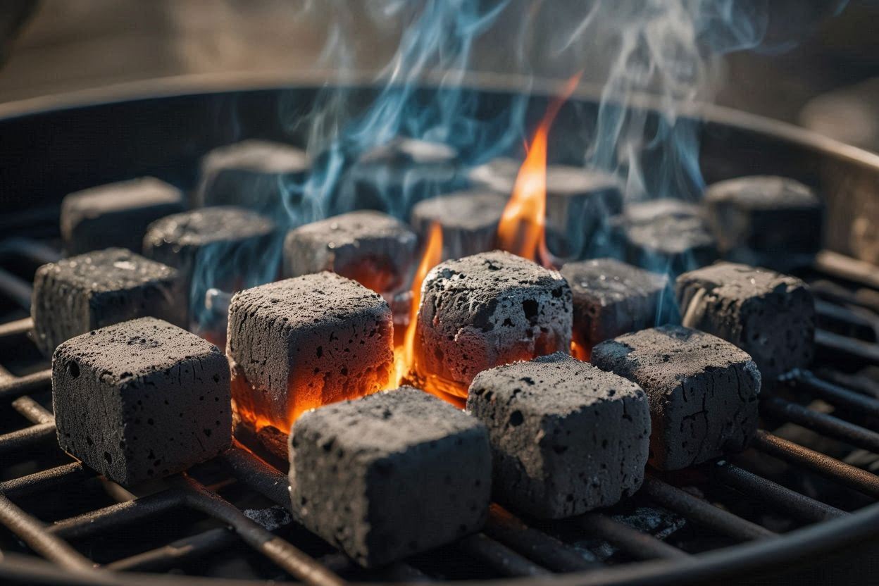 most effective way to light charcoal briquettes