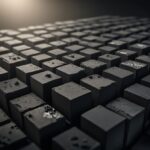 high density coconut charcoal cubes