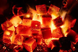 How to light coconut shell