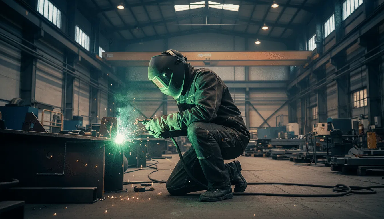 welder teknik las modern