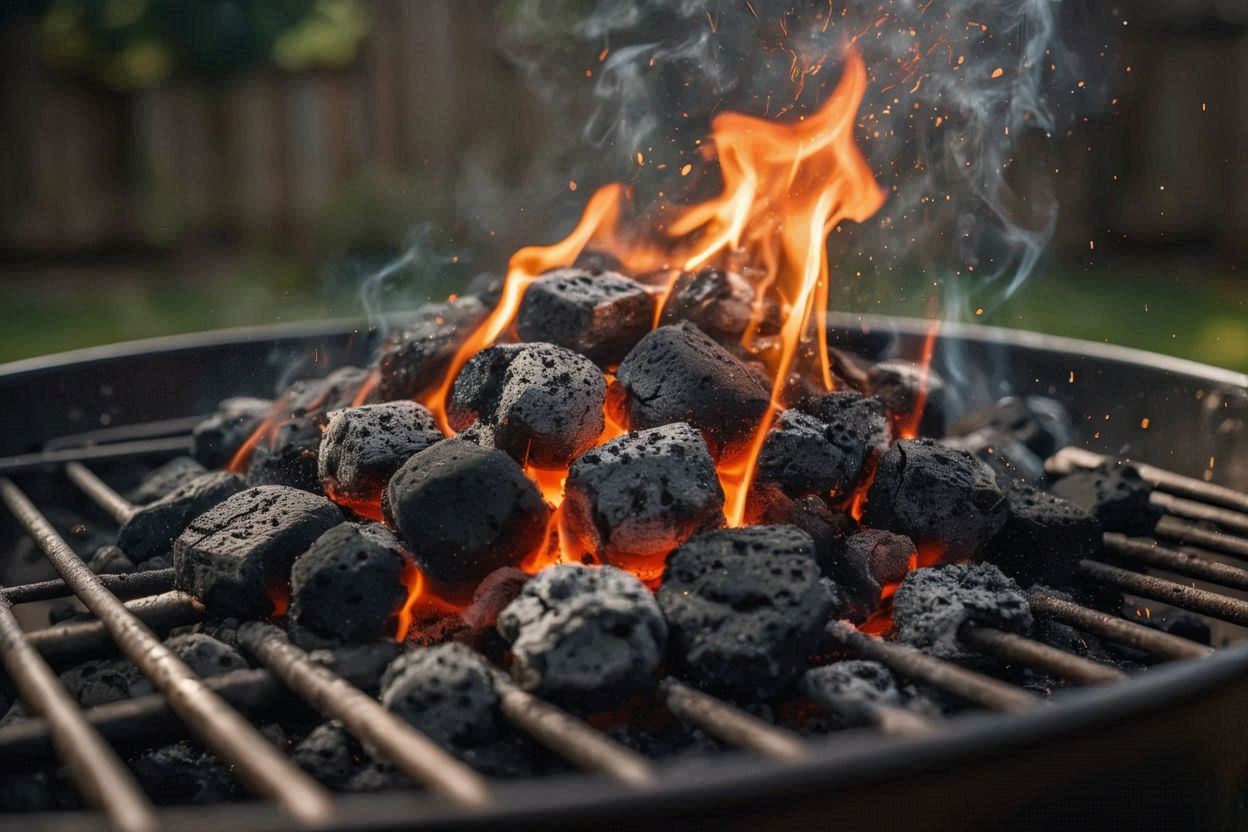 quick ignite charcoal briquettes grilling