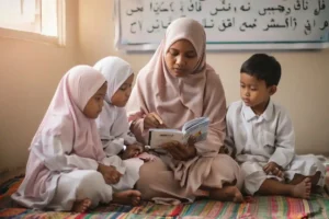 Cara mengenalkan Al-Qur'an pada anak TK melalui belajar Iqra bersama guru