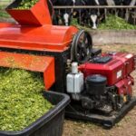 alat pencacah rumput hasil halus