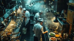 penyebab dapur restoran penuh asap