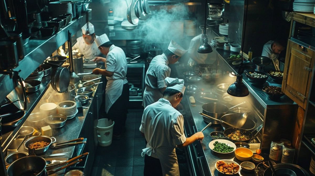 penyebab dapur restoran penuh asap
