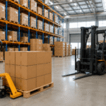 perbedaan hand pallet forklift